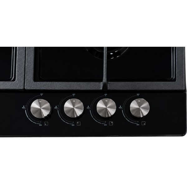 Фото - Варильна поверхня газова Ventolux HG C7 CS (BK)